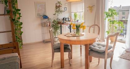 Live Jelgava’s Pulse – Cosy Studio with Stunning City Centre View