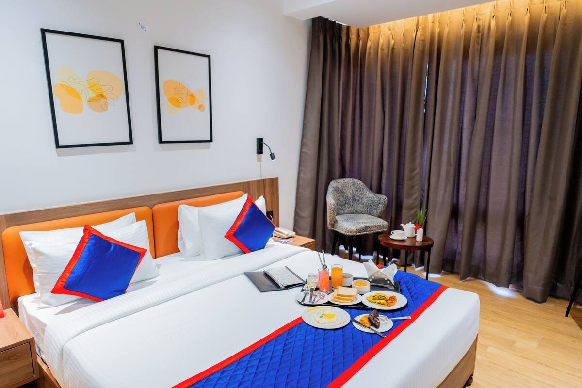 Wi-Fi de cortesia, roupa de cama