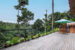 View from property - Sebatu Hill Cottage  (Sebatu)