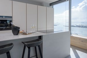 Apartment, 2 Bedrooms, Balcony, City View | Living area - The Halyard Apartments (Cape Town)