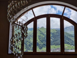 Vue sur les montagnes