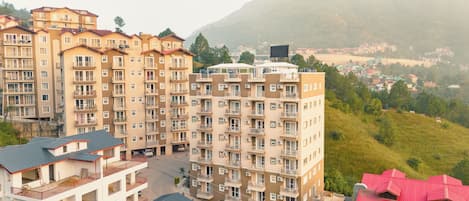 Fassade der Unterkunft