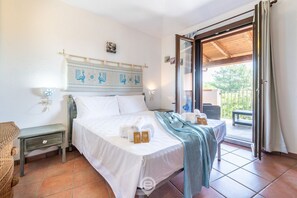2 chambres, lit parapluie