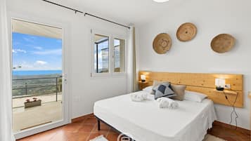 1 bedroom, iron/ironing board, travel crib