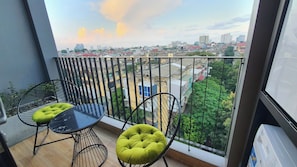 Vue depuis le balcon