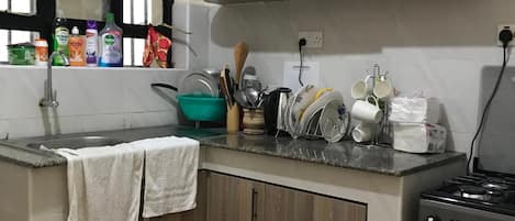 Microwave, oven, stovetop