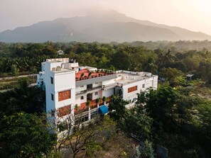Façade de l’hébergement