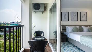 Superior Double Room, Balcony, Garden View | In-room safe, soundproofing, free WiFi