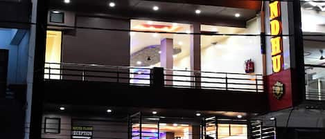 Front of property - evening/night
