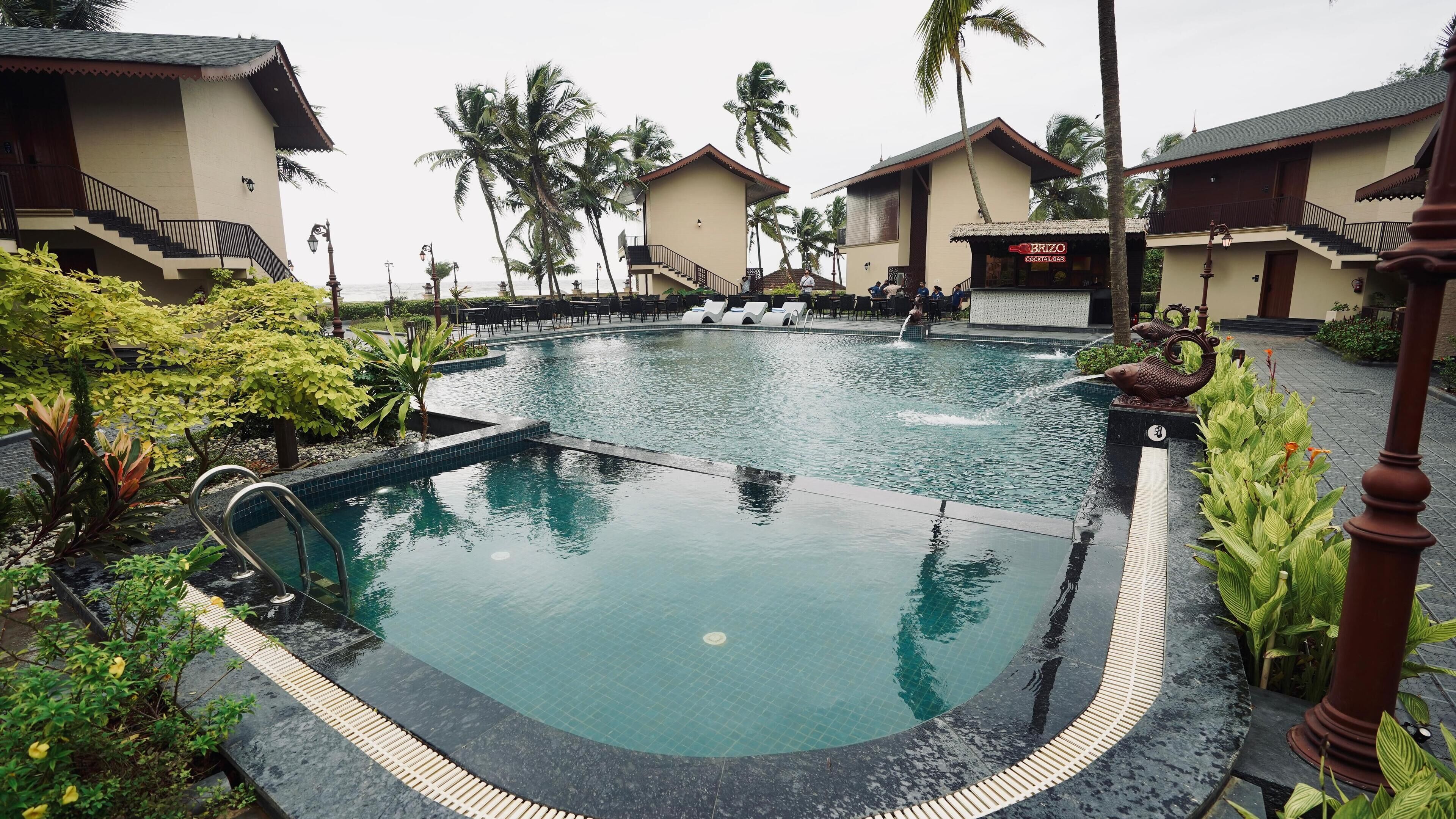 Outdoor pool, open 7:00 AM to 7:00 PM, sun loungers, lifeguards on site