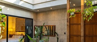 Korea’s Jeju Island villa – private pool, jacuzzi, and lush tropical charm