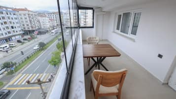 Family Twin Room, City View | Balcony