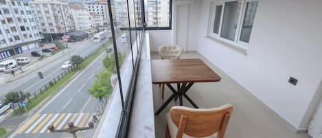 Family Twin Room, City View | Balcony