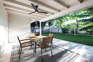 Outdoor dining