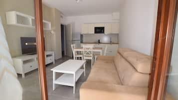 Appartement, patio | Coin séjour