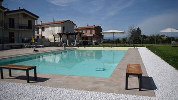 Seasonal outdoor pool