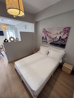 1 chambre, fer et planche à repasser, Wi-Fi, draps fournis