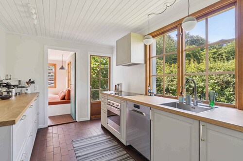 Holiday bliss in Sandvig with sea view