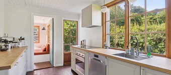 Holiday bliss in Sandvig with sea view