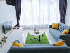 Superior Apartment, 3 Bedrooms, Balcony, City View | View from room