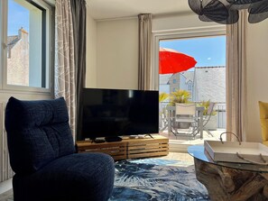 Living area - Ty Phare-9p-Wifi-Quiberon centre-Parking (Quiberon)