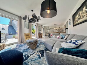 Living area - Ty Phare-9p-Wifi-Quiberon centre-Parking (Quiberon)