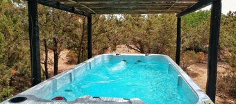 Villa Formentera with amazing views + Private Tennis Court