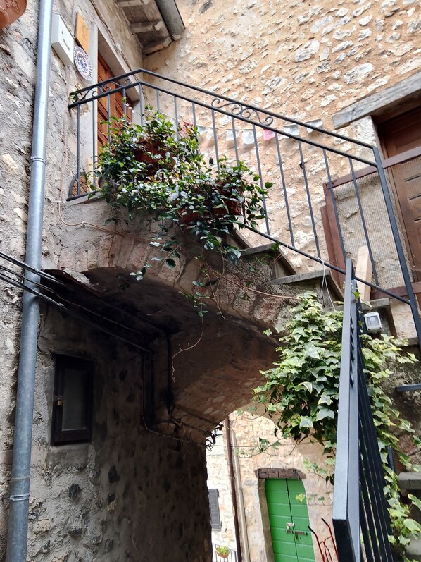 Exterior detail - The little house in the castle (Caso)