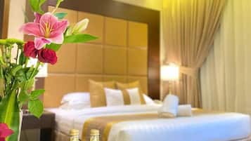 In-room safe, blackout drapes, iron/ironing board, free WiFi