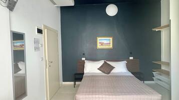 Værelse med 2 enkeltsenge - strandudsigt | Pengeskab på værelset, gratis Wi-Fi