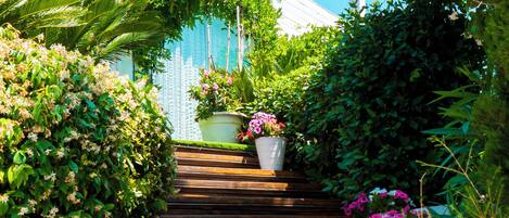 Overnattingsstedets uteområder