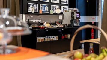 Gratis frukostbuffé varje dag