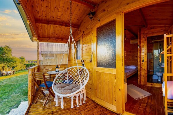Cottage, Private Bathroom | Terrace/patio - Lark Nest (Novaci)