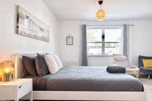 1 bedroom, iron/ironing board, travel cot, WiFi