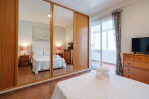 1 bedroom, iron/ironing board, travel crib, free WiFi