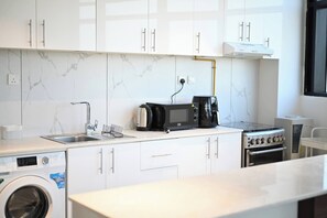 Appartement, 1 chambre, accessible aux personnes à mobilité réduite, fumeurs | Blanchisserie