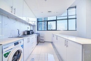 아파트, 침실 1개, 장애인 지원, 흡연 | 전용 주방