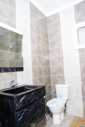 Towels, toilet paper