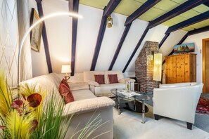 TV, DVD player, stereo