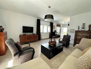 Living area - AWESOME VILLA WITH SEA VIEWS AND PRIVATE POOL (MARBELLA)