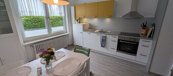 Family-friendly vacation home near the North Sea with large garden & 4 bedrooms