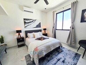 3 bedrooms, iron/ironing board, WiFi, bed sheets