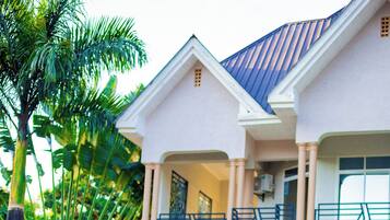 Fassade der Unterkunft