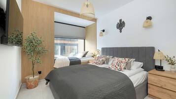1 chambre, fer et planche à repasser, Wi-Fi, draps fournis