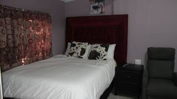 1 bedroom, WiFi, bed sheets