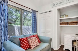 Villa, 2 Bedrooms | Living area - Ocean Course - 108 N Sea Pines Dr. 2 Bedroom Villa (Hilton Head Island)
