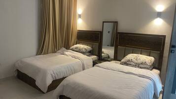 2 bedrooms, in-room safe, iron/ironing board, free WiFi