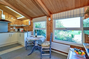 Fridge, microwave, oven, electric kettle