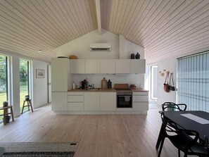 Dishwasher, electric kettle, high chair