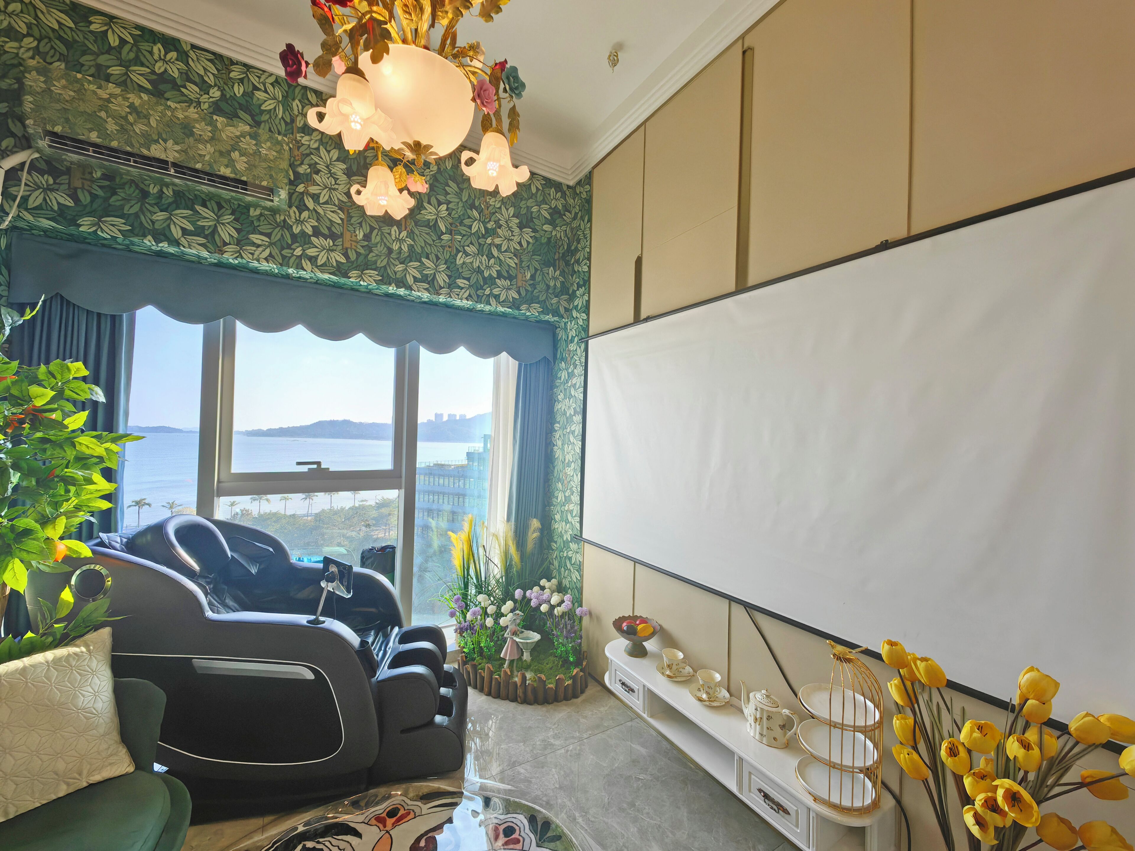 Comfort-Apartment, Meerblick | Ausblick vom Zimmer